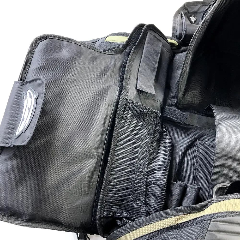 JT PAINTBALL GEAR Green / BLACK BACKPACK CARRY BAG EQUIPMENT CASE MINT